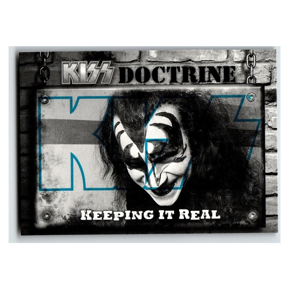 KISS Gene Simmons 2009 Doctrine Press Pass 67 Music Card
